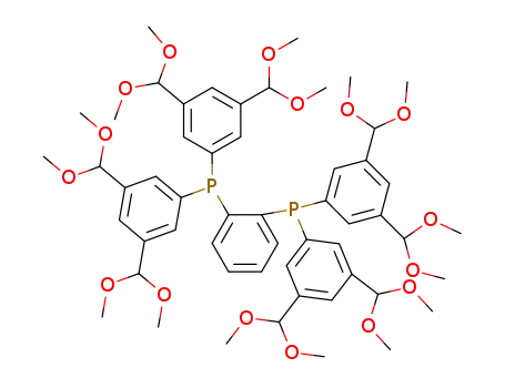 1,2-bis[di[3',5'-bis(dimethoxymethyl)phenyl]phosphanyl]benzene