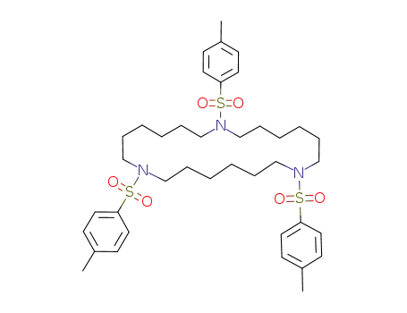 1,8,15-Tris-(toluene-4-sulfonyl)-1,8,15-triaza-cyclohenicosane