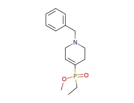 (1-Benzyl-1,2,3,6-tetrahydro-pyridin-4-yl)-ethyl-phosphinic acid methyl ester