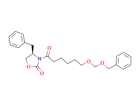 (R)-4-Benzyl-3-(6-benzyloxymethoxy-hexanoyl)-oxazolidin-2-one