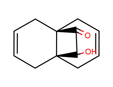 Molecular Structure of 7195-63-3 (10-hydroxy-1,4,5,8-tetrahydro-4a,8a-ethanonaphthalen-9-one)