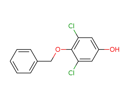 2,6-dichloro-4-hydroxy-1-benzyloxybenzene