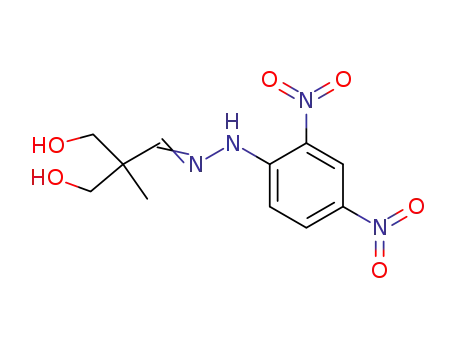 2,2-bis(hydroxymethyl)propionaldehyde 2,4-dinitrophenylhydrazone