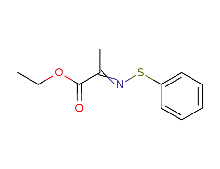 Molecular Structure of 52778-07-1 (2-[N-(phenylsulfanyl)imino]propanoate d'ethyle)