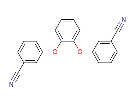 Molecular Structure of 187088-51-3 (1.2-bis-(3-cyanophenoxy)-benzene)