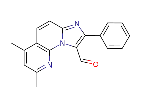 2,4-Dimethyl-8-phenyl-imidazo[1,2-a][1,8]naphthyridine-9-carbaldehyde