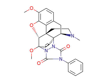 4,5α-epoxy-3,6-dimethoxy-N-methyl-2'-phenyl-6α,14α-endo-etheno-2',7,8-triazolo<1,2-i>isomorphinane-1',3'-dione