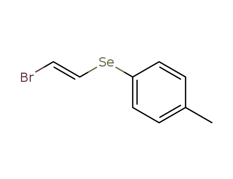 1-((E)-2-Bromo-vinylselanyl)-4-methyl-benzene