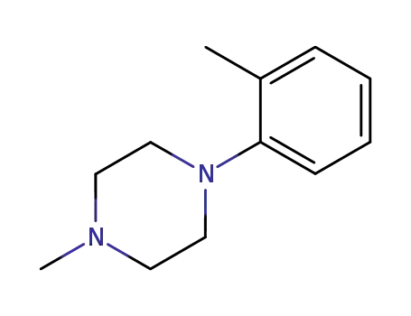 Molecular Structure of 5464-90-4 (1-methyl-4-(2-methylphenyl)piperazine)