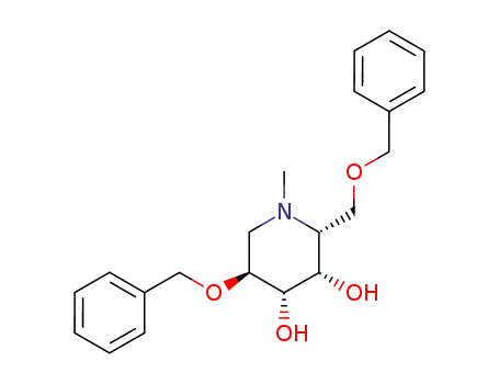 2,6-di-O-benzyl-1,5-dideoxy-1,5-imino-N-methyl-D-galactitol