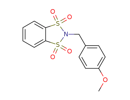 2-(4-Methoxy-benzyl)-benzo[1,3,2]dithiazole 1,1,3,3-tetraoxide