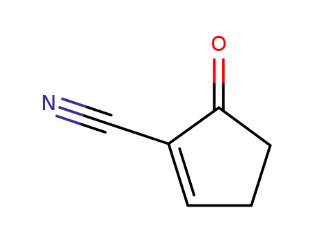 Molecular Structure of 91624-95-2 (1-Cyclopentene-1-carbonitrile, 5-oxo-)
