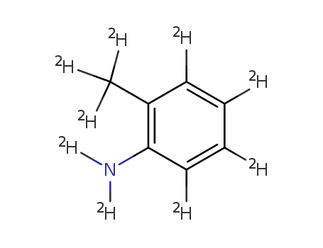 Benzen-2,3,4,5-d4-amine-d2,2-(methyl-d3)- (9CI)