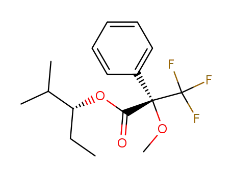 2-methyl-3-pentanol (R)-(+)-MTPA ester