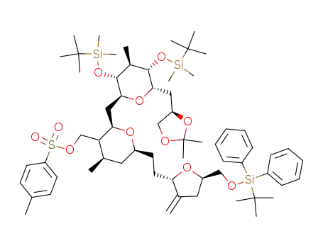 C<sub>63</sub>H<sub>100</sub>O<sub>11</sub>SSi<sub>3</sub>