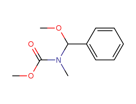 Carbamic acid, (methoxyphenylmethyl)methyl-, methyl ester