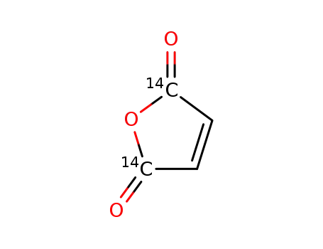 말레산 무수물, [1,4-14C]