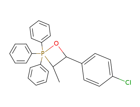 4-(4-Chloro-phenyl)-3-methyl-2,2,2-triphenyl-2λ<sup>5</sup>-[1,2]oxaphosphetane