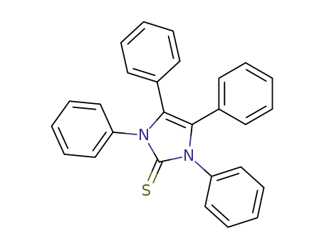 Molecular Structure of 14070-16-7 (1,3,4,5-tetraphenyl-1,3-dihydroimidazole-2-thione)