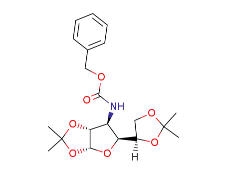 benzyl N-[3-(2,2-dimethyl-1,3-dioxolan-4-yl)-7,7-dimethyl-2,6,8-trioxa bicyclo[3.3.0]oct-4-yl]carbamate