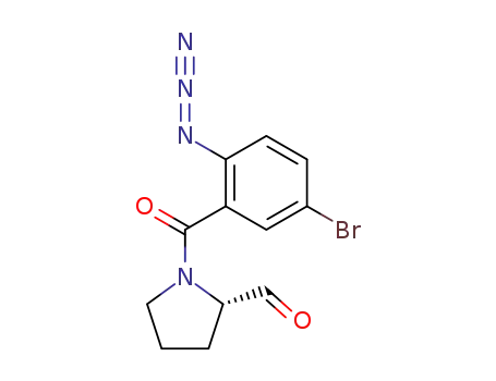 (S)-1-(2-Azido-5-bromo-benzoyl)-pyrrolidine-2-carbaldehyde