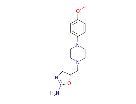5-{[4-(4-methoxyphenyl)piperazin-1-yl]methyl}-4,5-dihydro-1,3-oxazol-2-amine