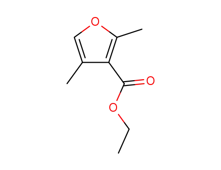 Molecular Structure of 6148-33-0 (ethyl 2,4-dimethyl-3-furoate)