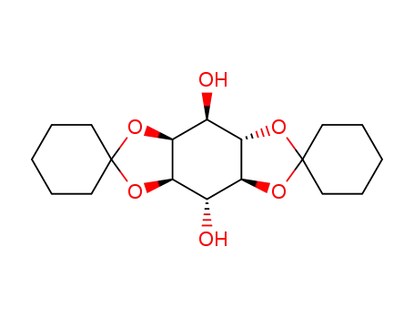 Molecular Structure of 34361-60-9 (1L-1,2:4,5-di-O-cyclohexylidene-myo-inositol)