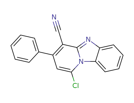 1-chloro-3-phenylpyrido<1,2-a>benzimidazole-4-carbonitrile