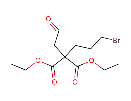 Propanedioic acid, (3-bromopropyl)(2-oxoethyl)-, diethyl ester