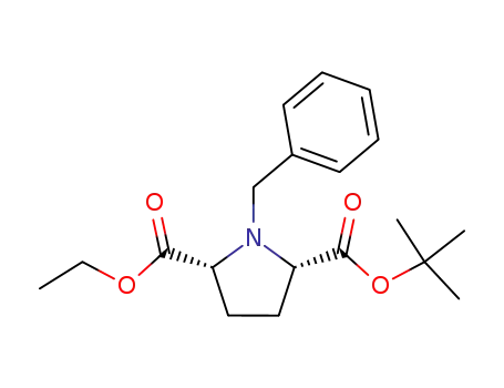 (2S,5S)-1-benzylpyrrolidine-2,5-dicarboxylic acid tert-butyl ester ethyl ester