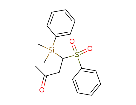 4-dimethylphenylsilyl-4-phenylsulfonylbutan-2-one
