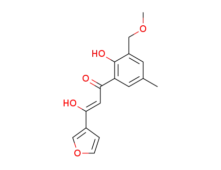 1-(3-furyl)-3-(2'-hydroxy-3'-methoxymethyl-5'-methylphenyl)propane-1,3-dione