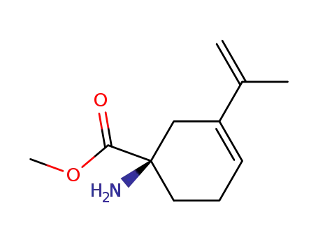 3-Cyclohexene-1-carboxylicacid,1-amino-3-(1-methylethenyl)-,methylester,