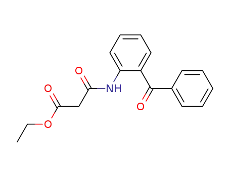 N-(2-Benzoyl-phenyl)-malonamic acid ethyl ester