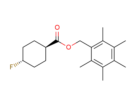 trans-pentamethylbenzyl 4-fluorocyclohexanecarboxylate