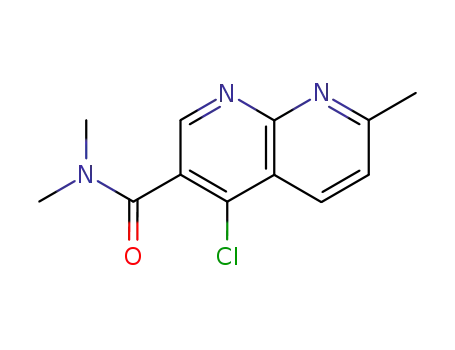 4-Chloro-7-methyl-[1,8]naphthyridine-3-carboxylic acid dimethylamide