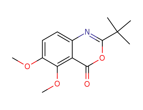 2-(1,1-dimethylethyl)-5,6-dimethoxy-4H-3,1-benzoxazin-4-one
