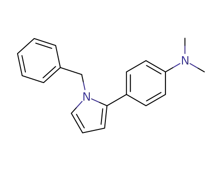 Benzenamine, N,N-dimethyl-4-[1-(phenylmethyl)-1H-pyrrol-2-yl]-