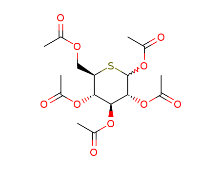 5-Thio-D-glucopyranose 1,2,3,4,6-pentaacetate