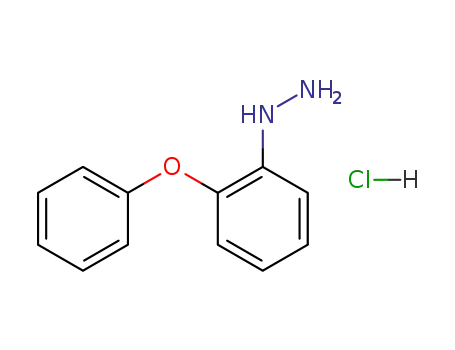 Molecular Structure of 109221-96-7 ((2-PHENOXY-PHENYL)-HYDRAZINE HYDROCHLORIDE)