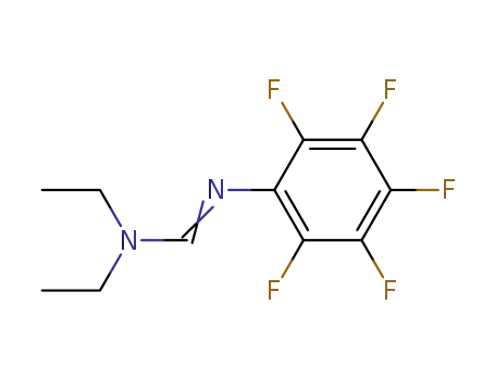 N,N-diethyl-N'-pentafluorophenylformamide