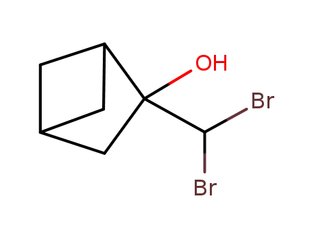 bicyclo<2.1.1>-2-dibromomethylhexan-2-ol