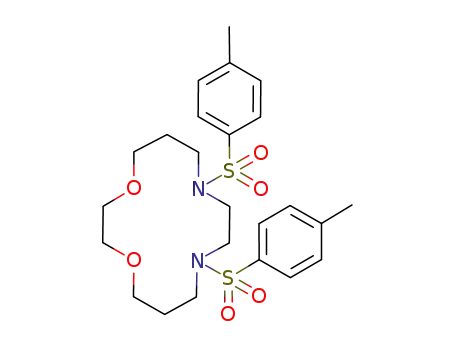 8,11-bis-(toluene-4-sulfonyl)-1,4-dioxa-8,11-diaza-cyclotetradecane