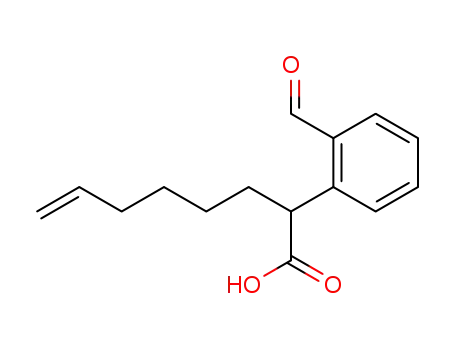 2-(2-Formylphenyl)oct-7-enoic acid