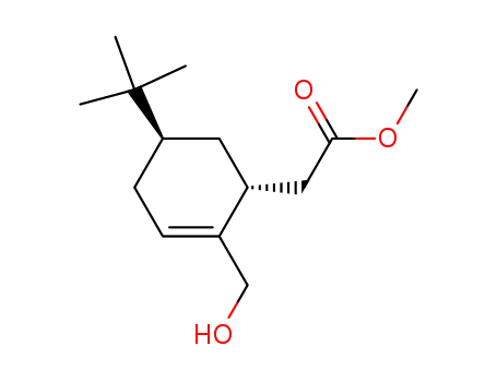 ((1R,5R)-5-tert-Butyl-2-hydroxymethyl-cyclohex-2-enyl)-acetic acid methyl ester