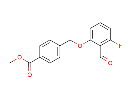 4-(3-Fluoro-2-formyl-phenoxymethyl)-benzoic acid methyl ester