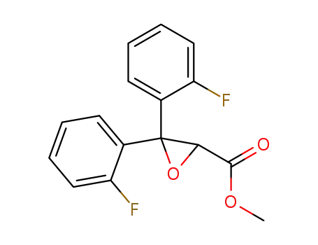 3,3-Bis-(2-fluoro-phenyl)-oxirane-2-carboxylic acid methyl ester
