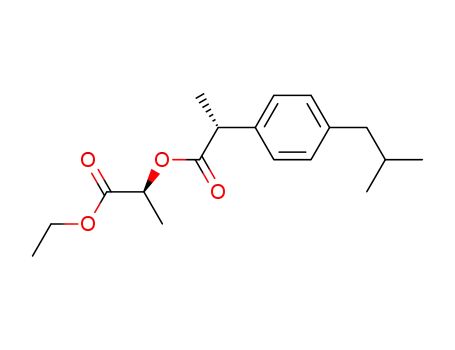 (R)-2-(4-Isobutyl-phenyl)-propionic acid (S)-1-ethoxycarbonyl-ethyl ester
