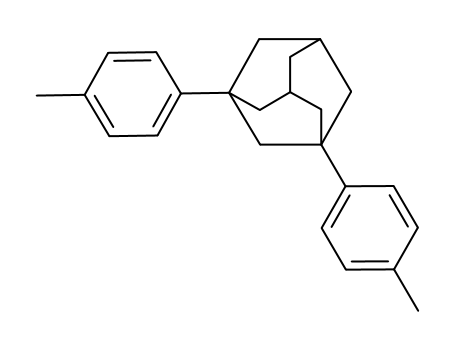 Molecular Structure of 65756-27-6 (1,3-BIS(4-METHYLPHENYL)ADAMANTANE)